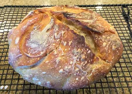 Freshly Baked Sourdough Bread