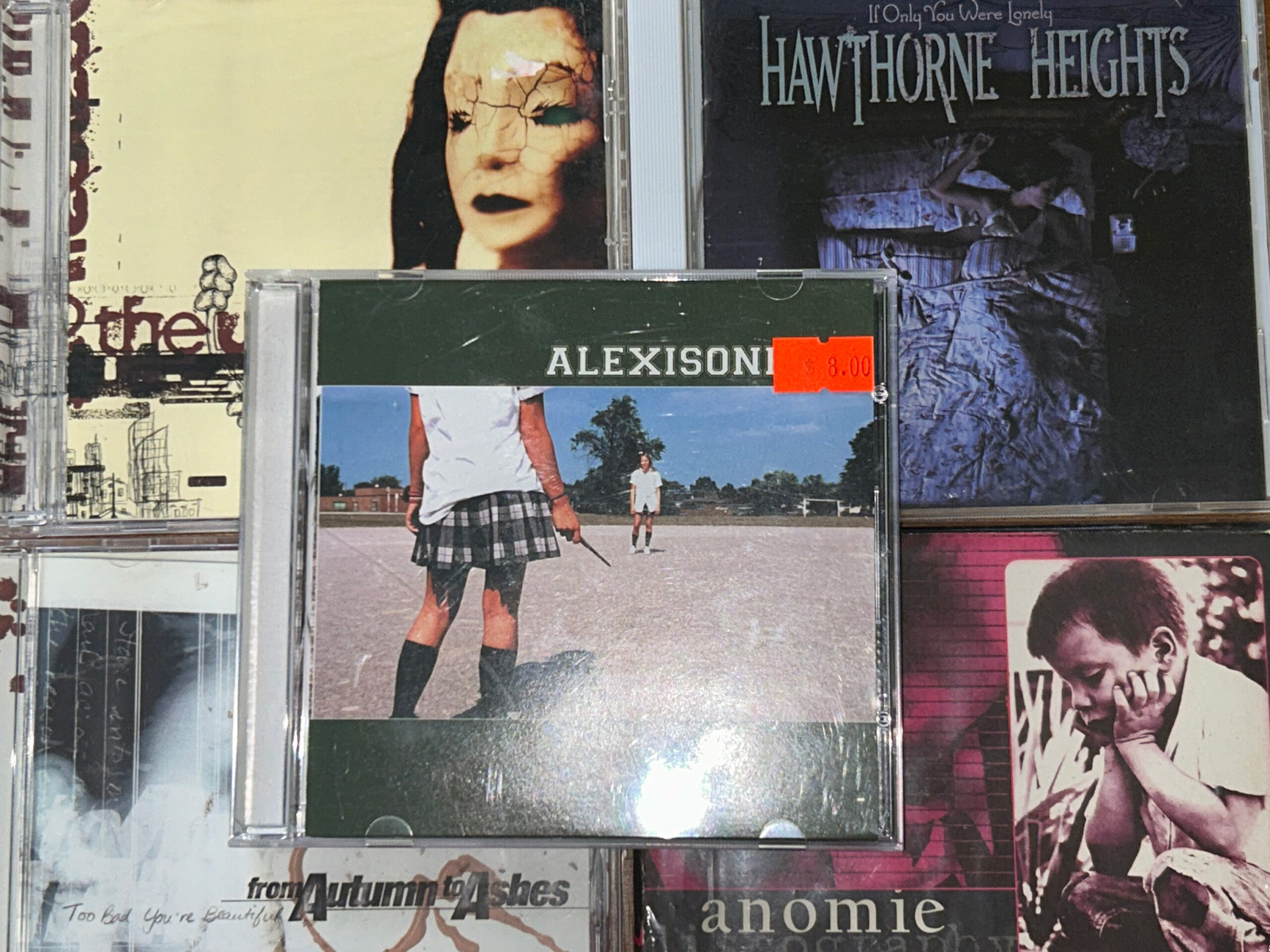 emo punk cd collection