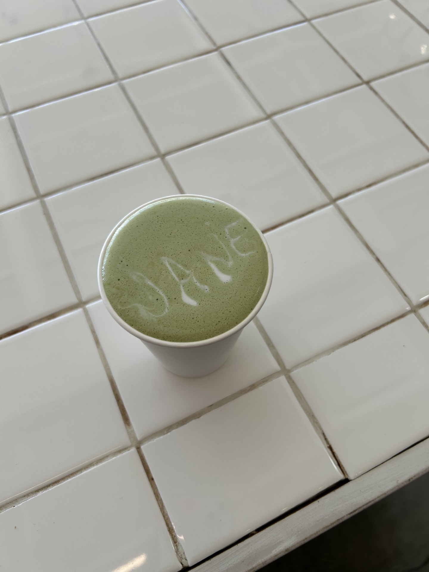 matcha for Jane